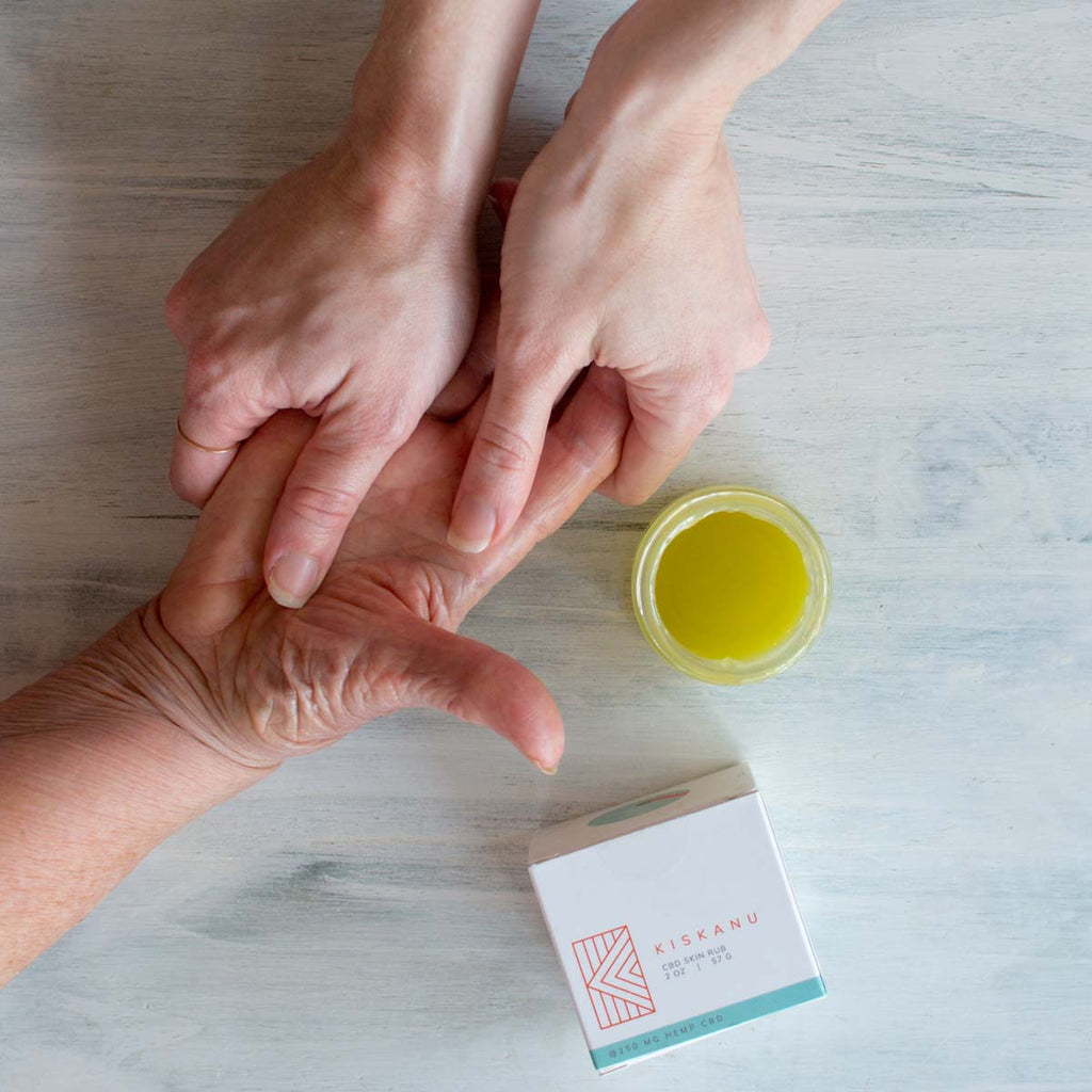 Kiskanu's CBD Skin Rub for Relieving Joint and Nerve Discomfort